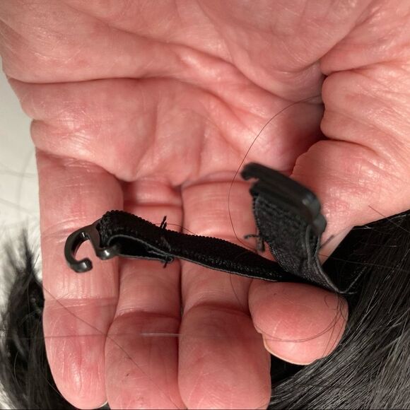 DEMON SLAYE Synthetic Wig black two wigs in one, ponytail extension‎ - Picture 10 of 14